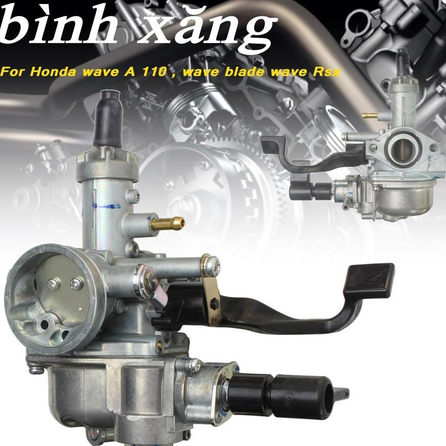  Bình xăng con Honda Wave Alpha 110  2017 - 2022  Wave Blade Wave RSX 110 - Chế hòa khí Wave Alpha 110 hàng zin Phụ Tùng Phụ Kiện 