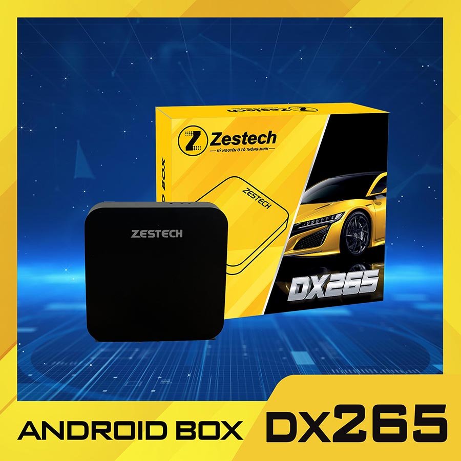 Android box zestech dx265 cho màn hình zin