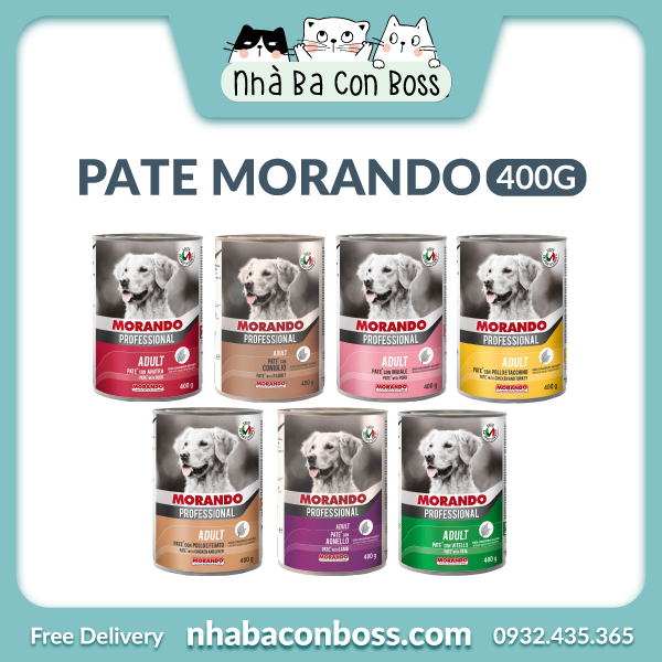Pate Cho Chó Morando