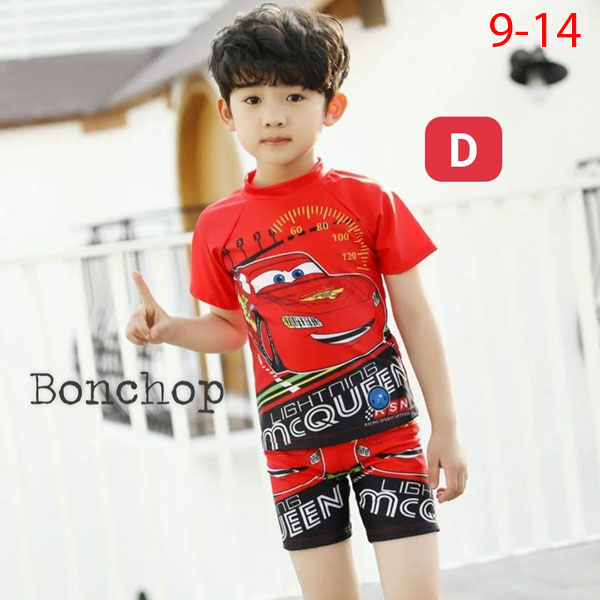 Bộ bơi Xe hơi cho bé trai 2-8 tuổi