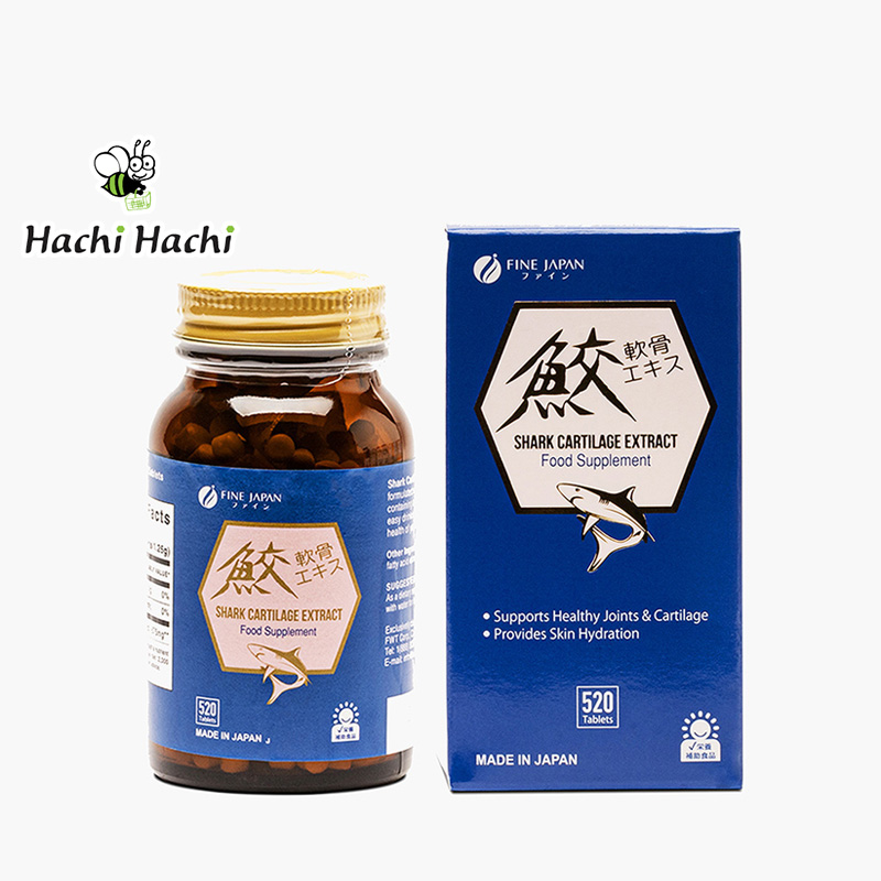 Viên uống sụn vi cá mập Nhật Bản Fine Japan 520 viên - Hachi Hachi Japan Shop