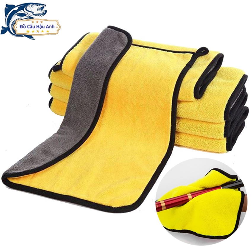 [Freeship 15K] Khăn Lau Đa Năng MicroFiber Siêu Thấm Không Xù Lông Rất Tiện Ích NCDS1 Hậu Anh Store Khăn Mềm Mịn Thấm Nước Nhanh