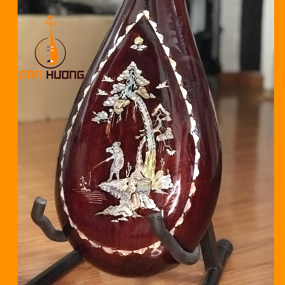 Đàn tỳ bà khảm trai