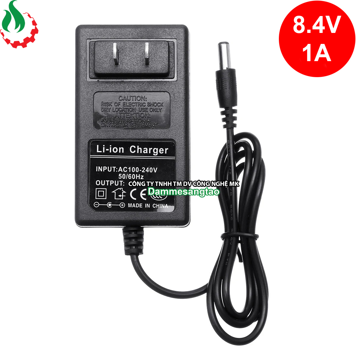 Sạc 2s 8.4v 1a dùng cho pin li-ion 3.7v