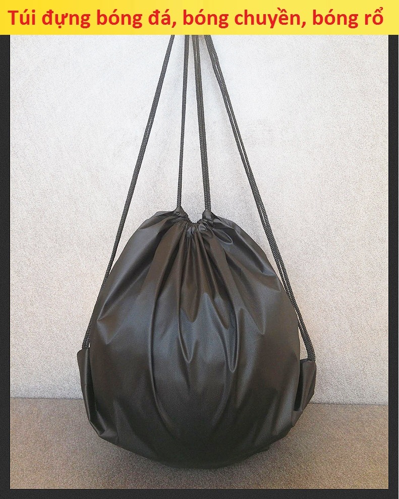 Túi Rút Đựng Bóng Đá, Bóng Chuyền, Bóng Rổ, Bao Túi Rút Thể Thao, Balo Rút