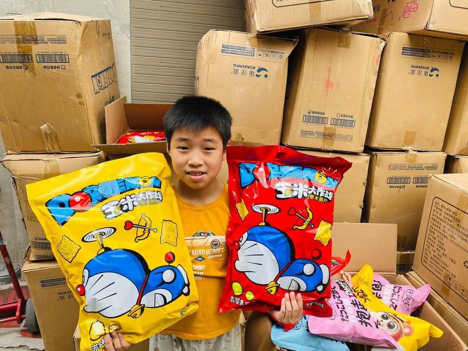 Bim bim snack doremon khổng lồ siêu cute ăn vặt - hàng có sẵn, date mới