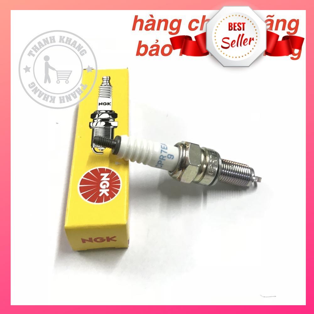 bugi NGK thương hiệu nhật sản xuất tại thái lan CPR7EA-9 gắn cho các dòng xe AIR BLADE 110(FI),AB 125(FI),SH 125/150 FI(Việt Nam),PCX 125(FI),....  005000006
