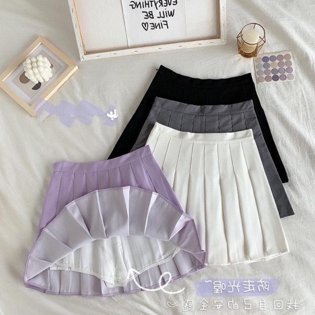 Bán Chân váy nữ 2 lớp có quần trong thời trang Hàn quốc siêu đẹp  Báo Giá  Rẻ 47900