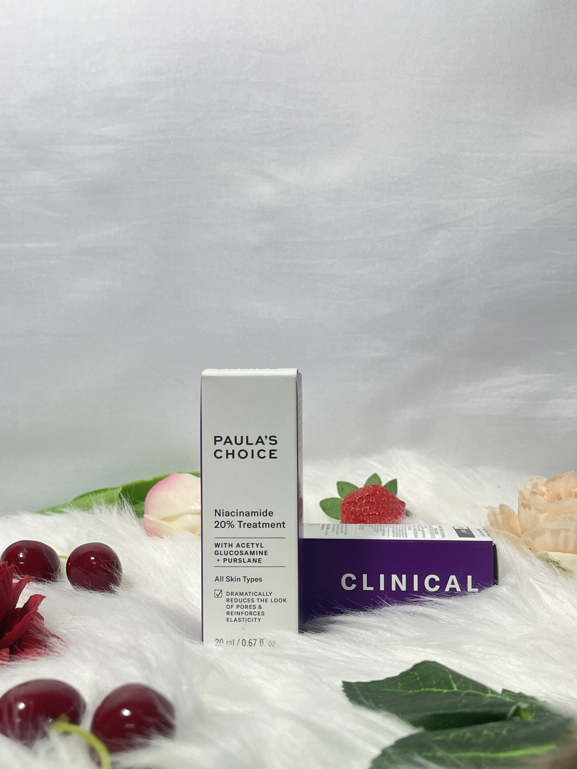 Tinh chất thu nhỏ lỗ chân lông, giảm mụn niacinamide 20% paulachoice nhập khẩu mỹ 20ml