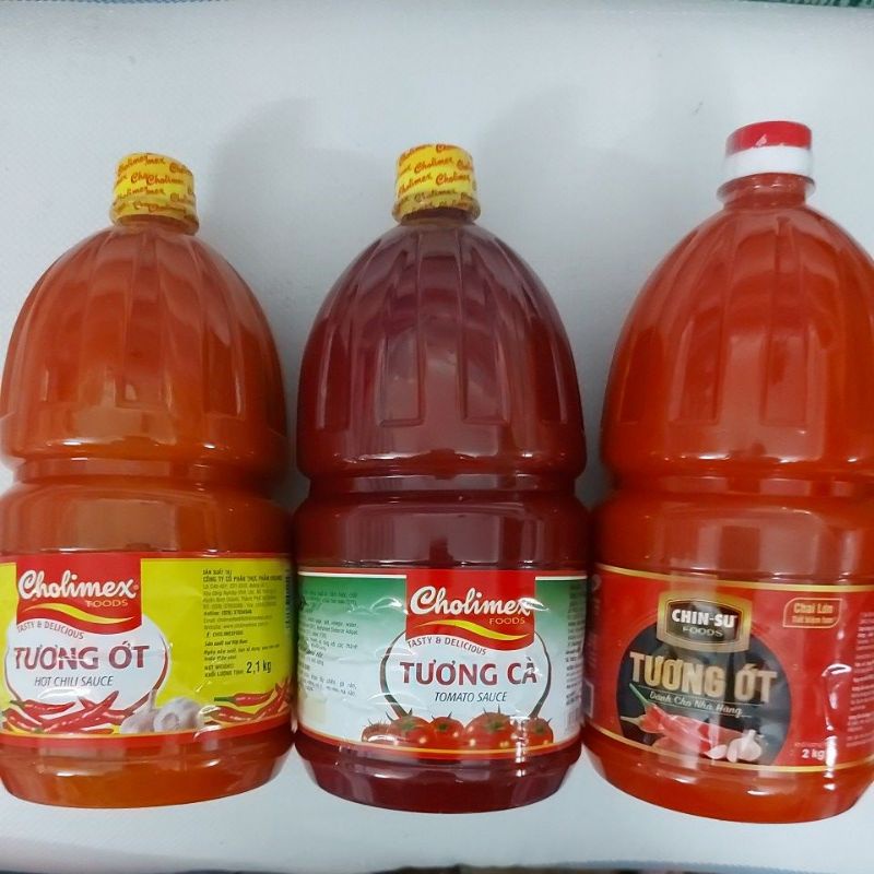 Tương ớt & tương cà
