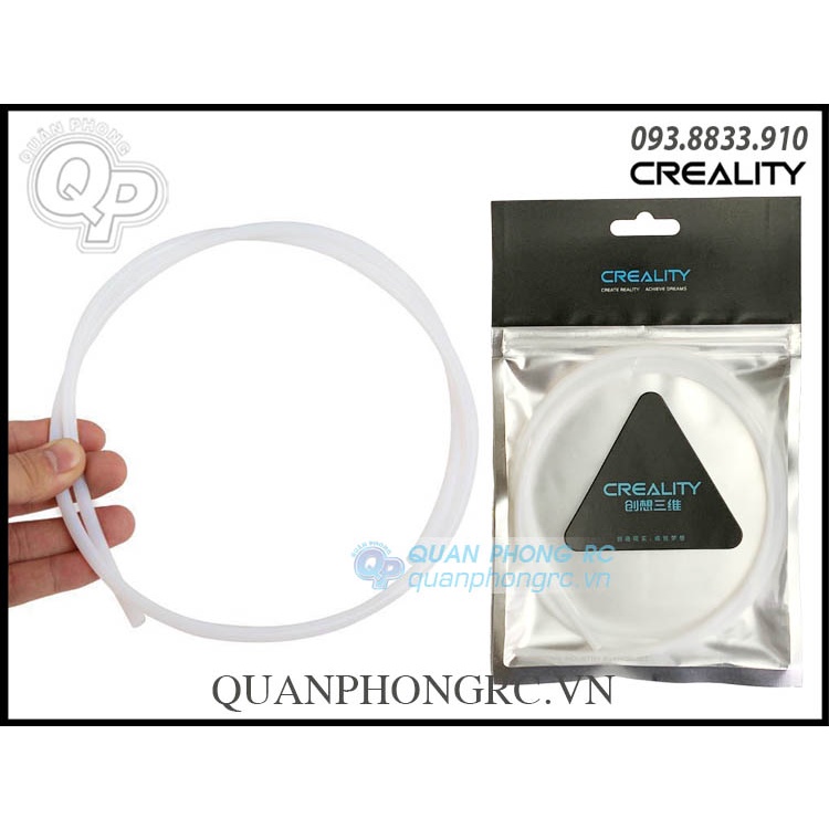 Ống dẫn nhựa in cho máy in 3d creality ptfe bowden teflon tube for 3d fdm printer