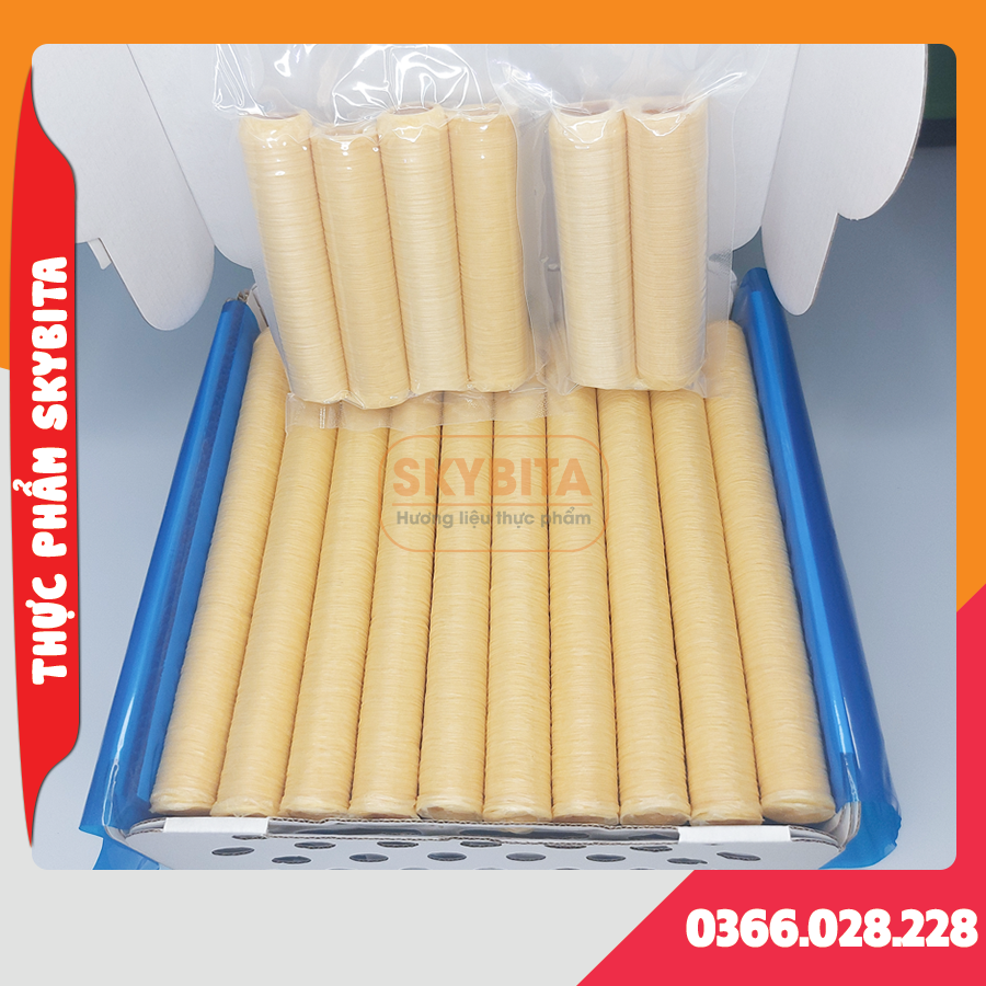 Vỏ colagen làm xúc xích, vỏ colagen làm lạp xưởng size 21/23/24/25/26/28