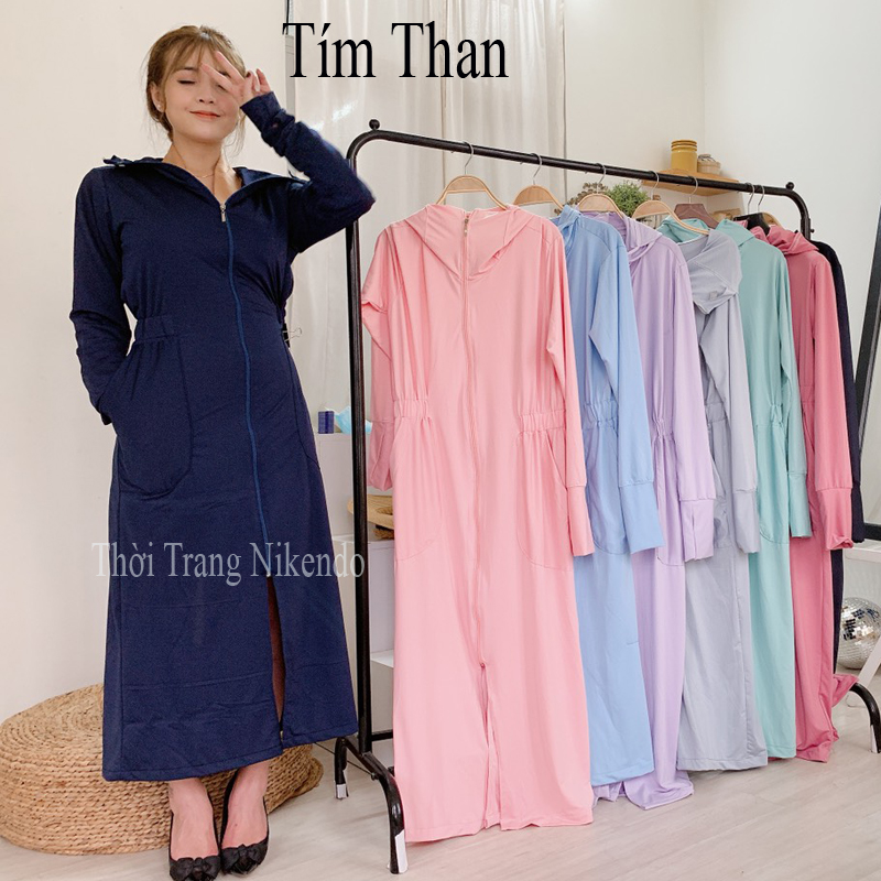 BỘ ÁO CHỐNG NẮNG, ÁO CHỐNG NẮNG NỮ TOÀN THÂN THÔNG HƠI SIÊU MÁT HÀNG ĐẸP LOẠI 1