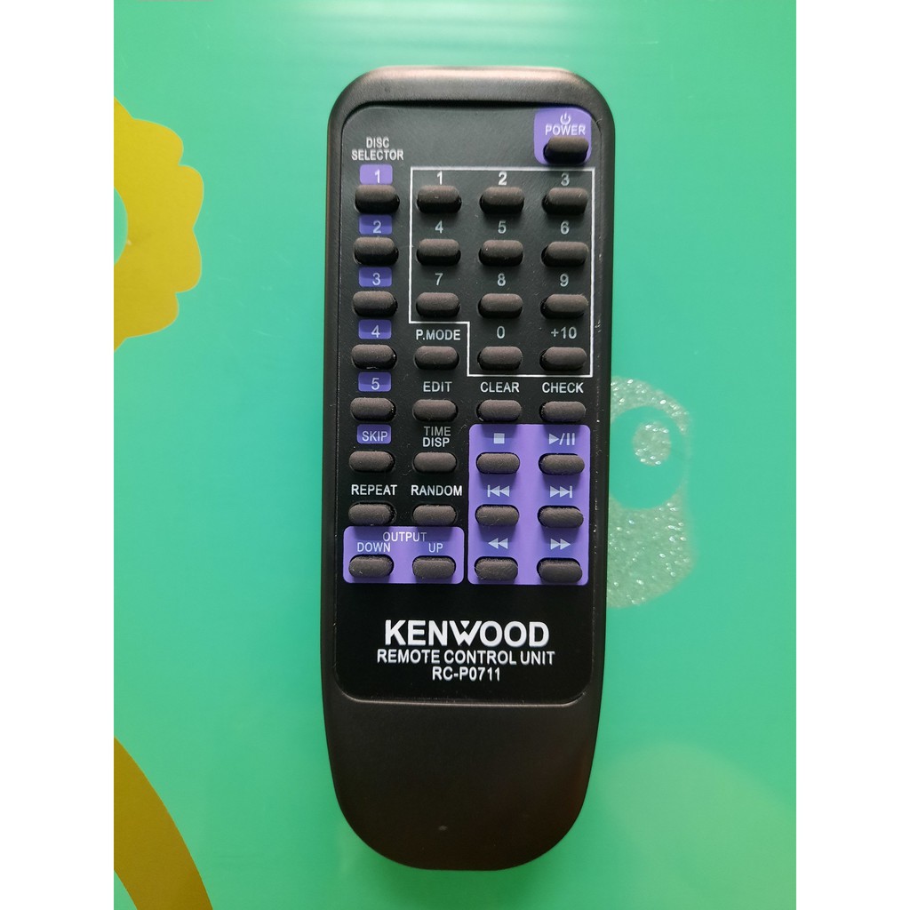 Remote cd kenwood rc-p0711