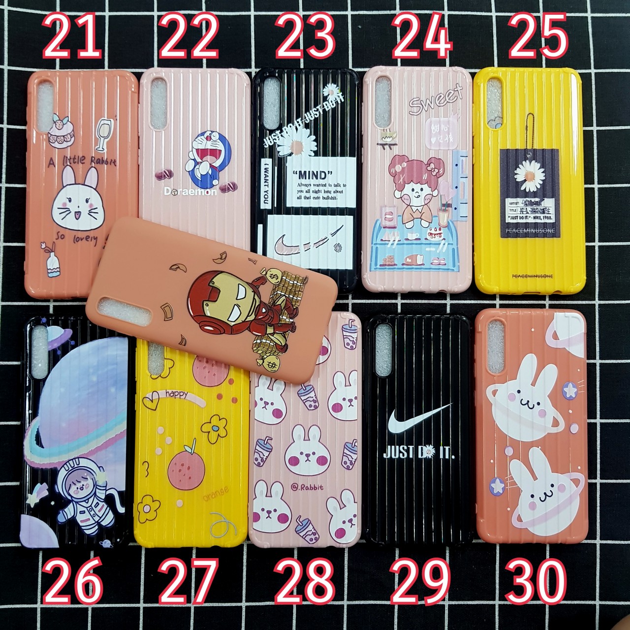 [Nhiều mẫu] ốp Lưng vali dẻo cute Cho Sam Sung A50/A50S/A30S silicon Samsung Galaxy A50/A50S/A30S dễ thương