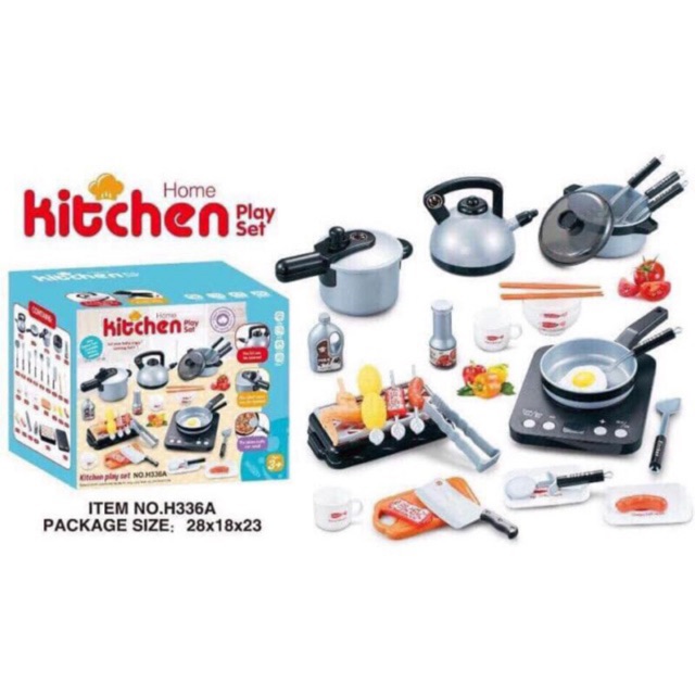 Bộ đồ chơi nấu ăn 36 món dành cho bé - bộ đồ chơi nấu ăn mini - bộ đồ chơi nấu ăn 36 chi tiết loại cao cấp