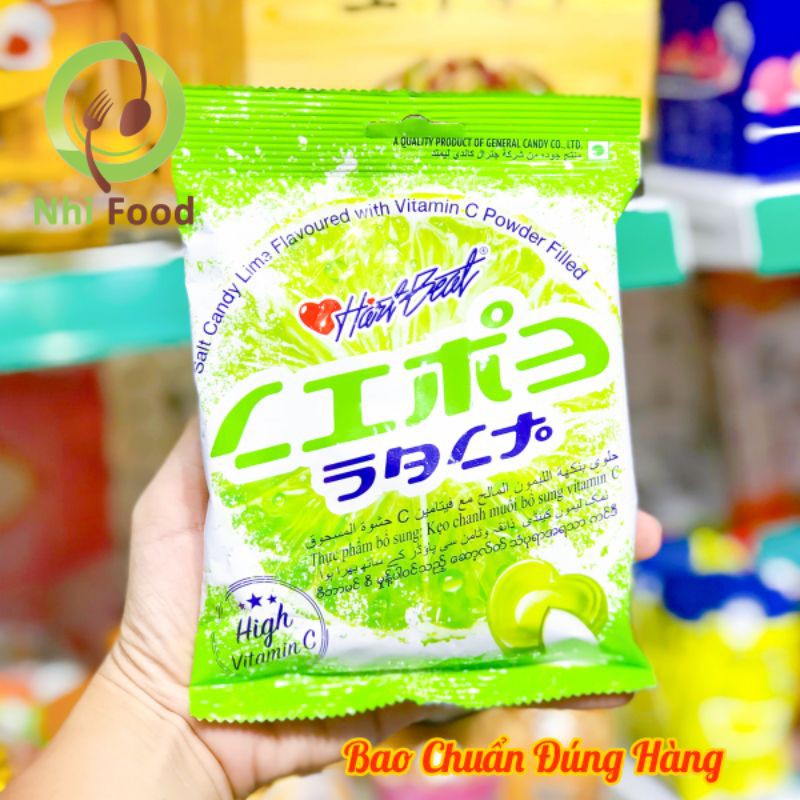 Kẹo chanh muối - mây muối - dứa muối thái lan 120g bổ sung vitamin c