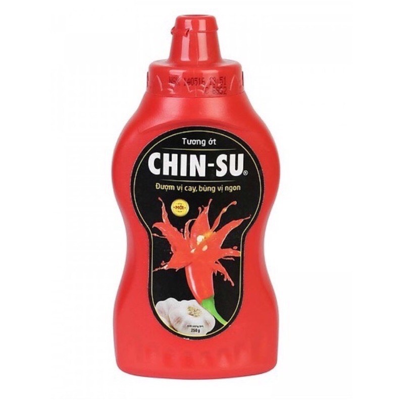 [Tạp hóa]  Tương Ớt Chin-Su 250g Mới Đượm Vị Cay, Bùng Vị Ngon - Tạp Hóa Đồ Khô [bột]