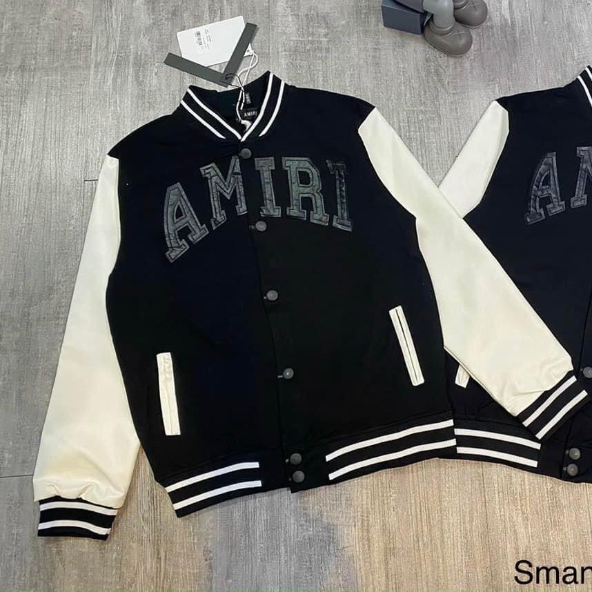 Áo Bomber, Áo khoác nỉ Bomber Amiri áo khác nam thu đông hottrend - Aira