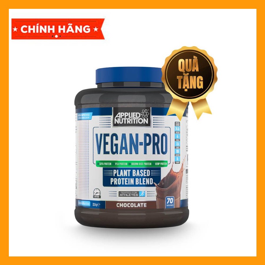 Sữa bột Tăng Cơ Bắp Whey Applied Nutrition Vegan Pro 2.1 kg 70 serving - 70 lần dùng.