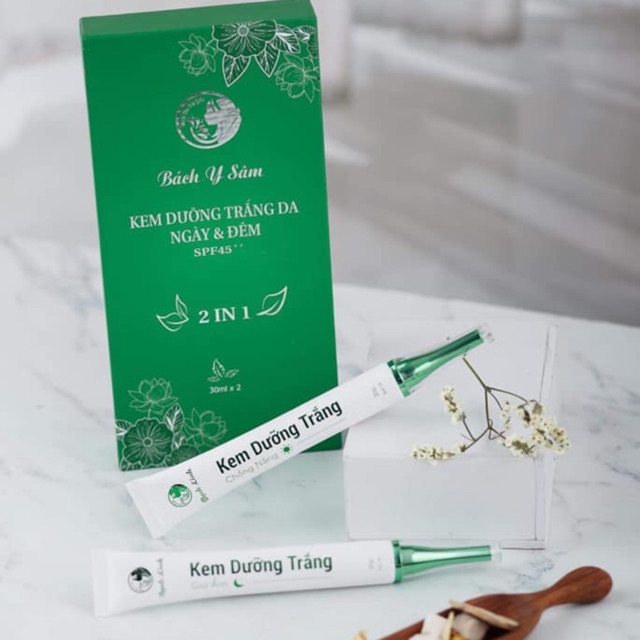 [Sẵn hàng] Kem dưỡng ngày và đêm Bạch Linh Bách Y Sâm 30mlx2