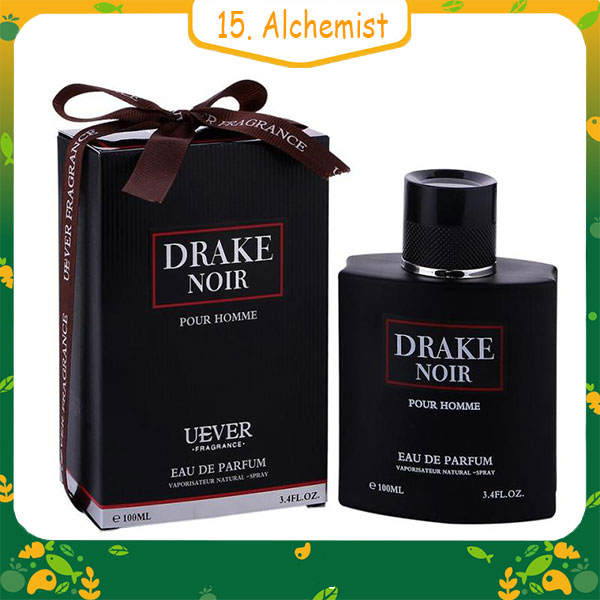 Nước hoa Pháp Drake Noir Cologne 100ml mang đậm chất cổ điển lưu hương trên 6 tiếng 15. Alchemist