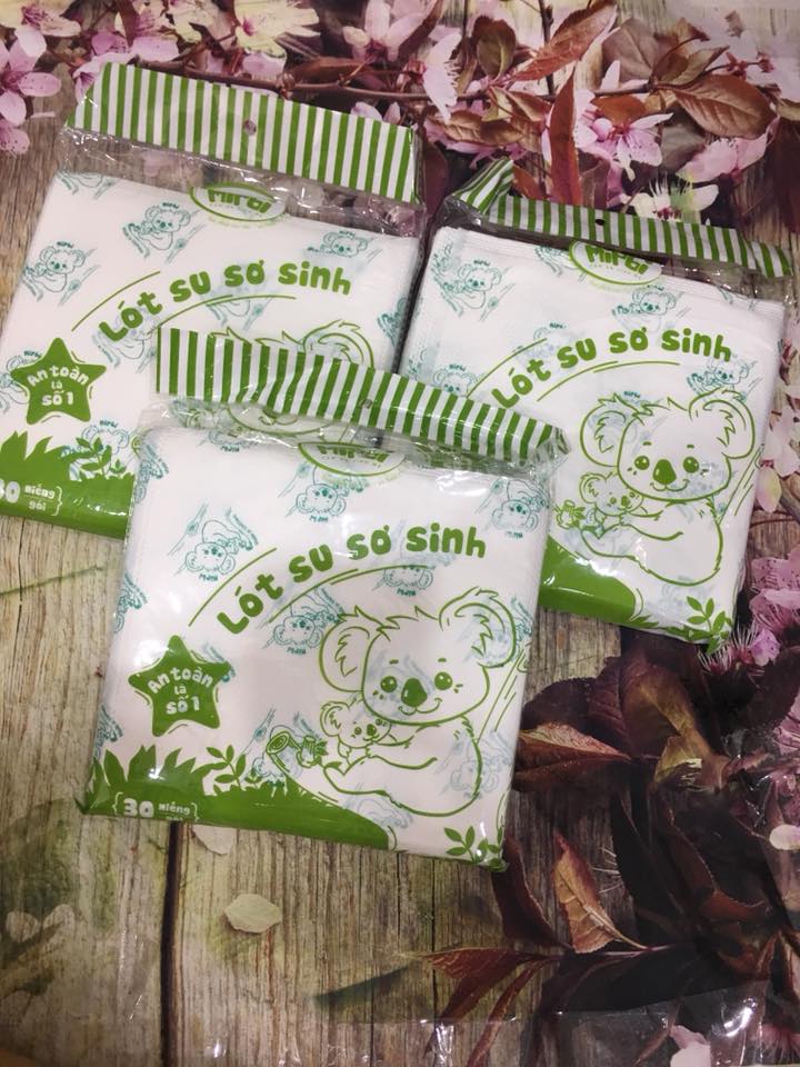 Miếng lót sơ sinh mipbi - bịch 30 miếng