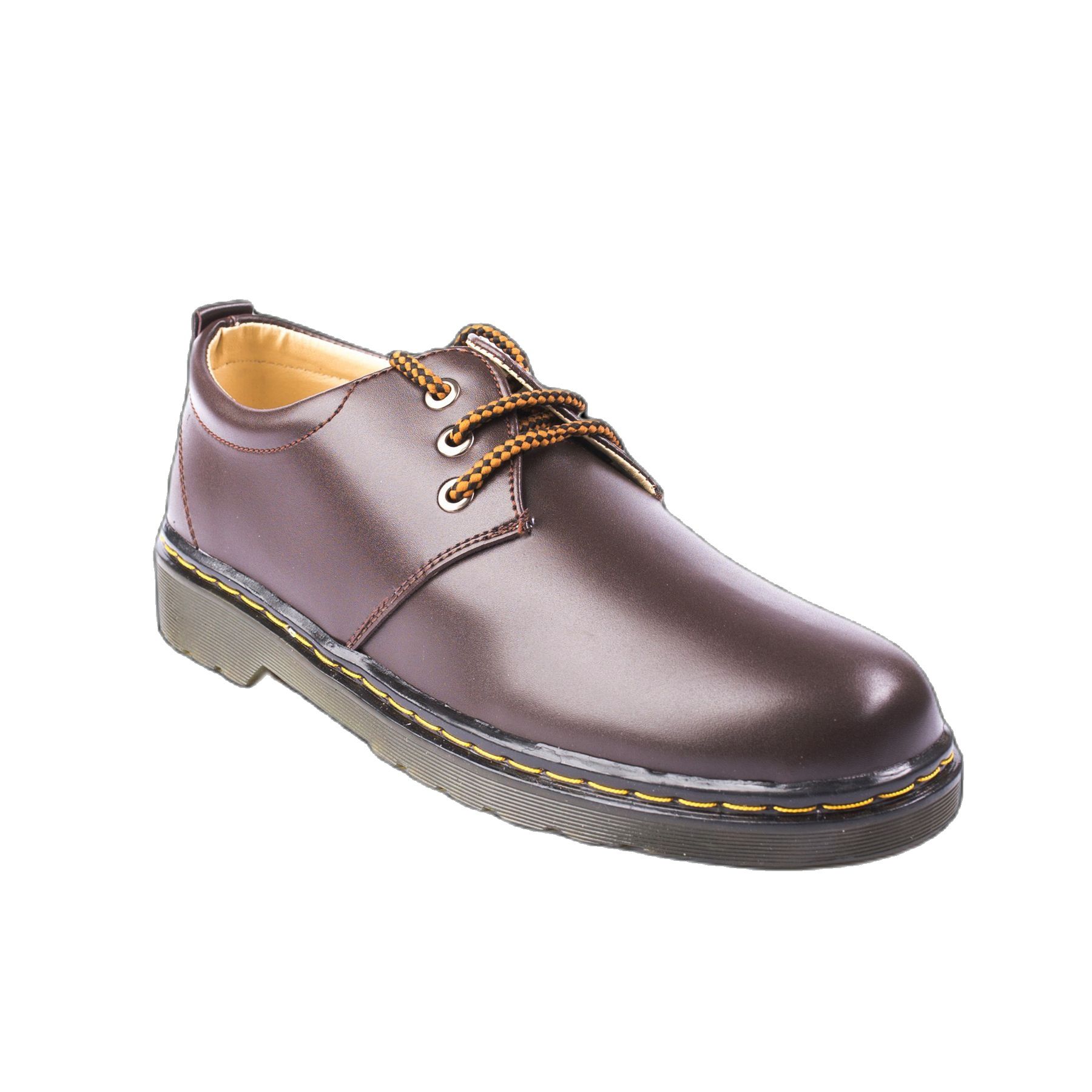 Giày dr nam-giày boot nam m353-nau