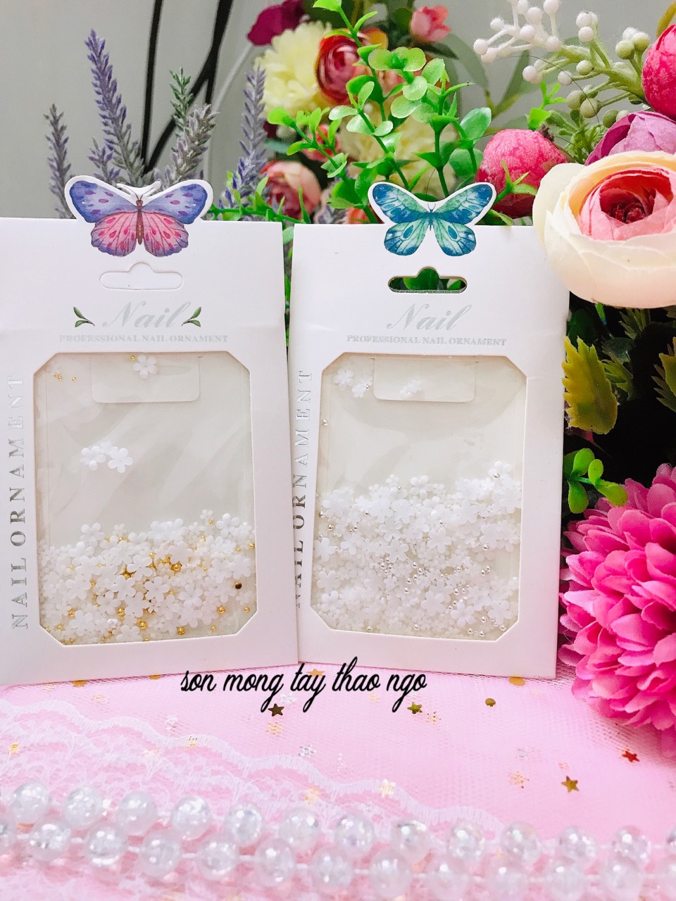Charm mix đủ size, đủ hình dành cho Nail