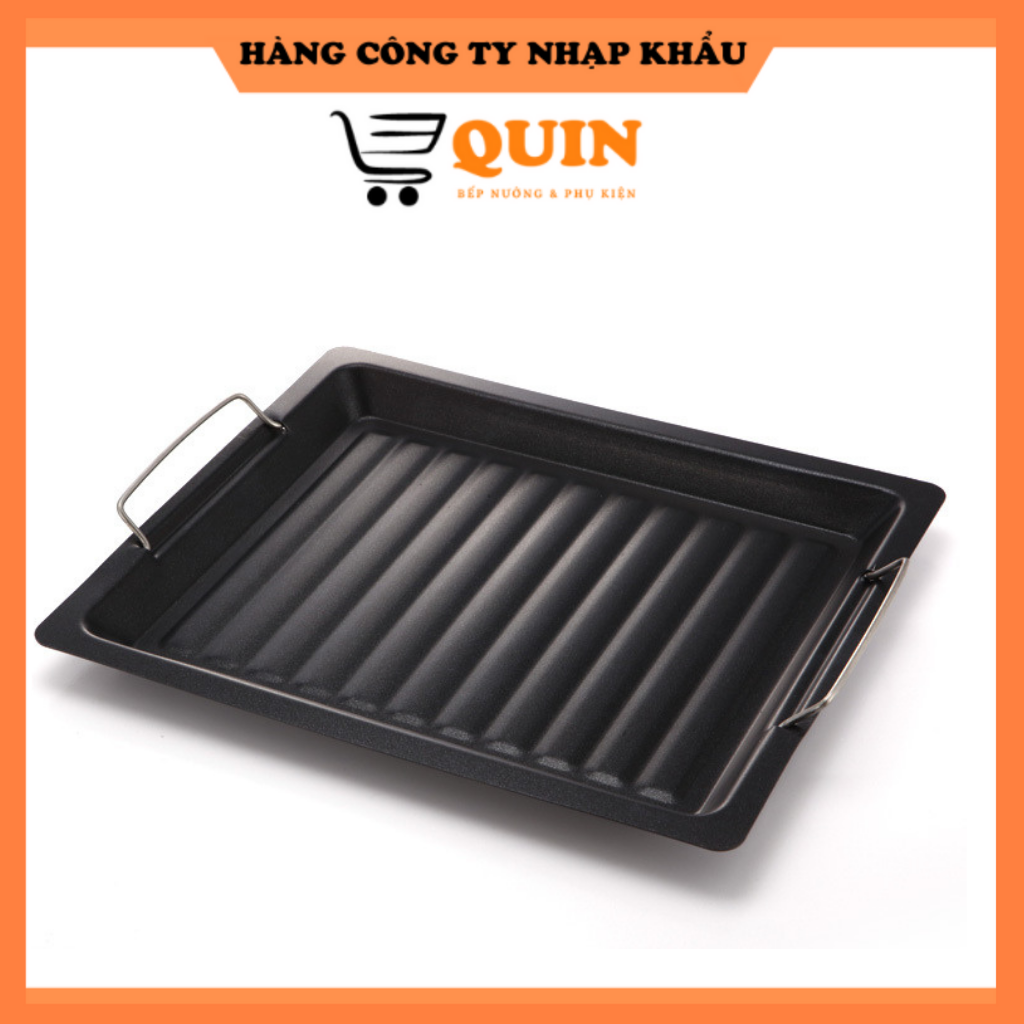 Chảo nướng thịt Chảo gang nướng Chảo nướng chống dính cao cấp Khay nướng thịt