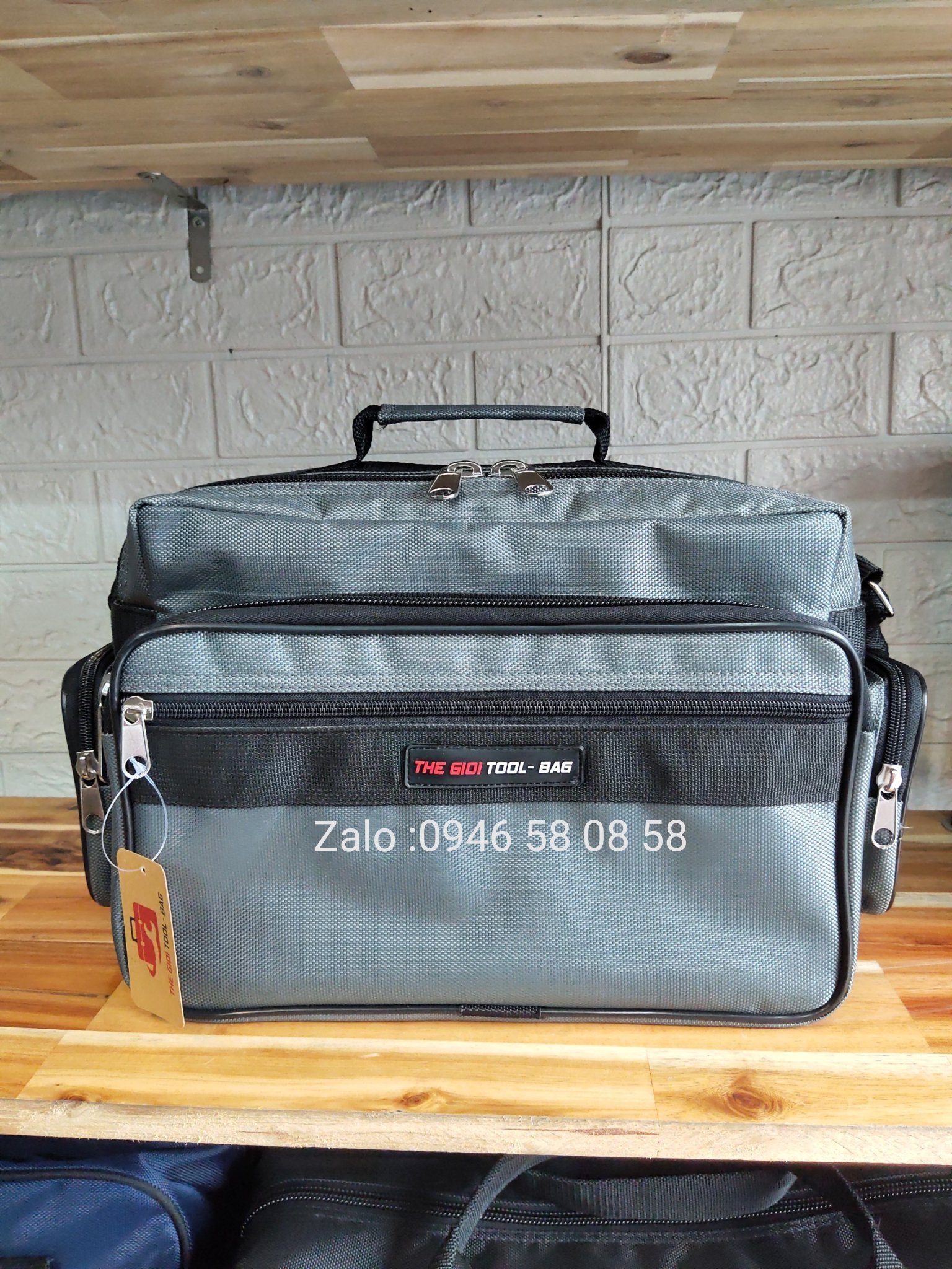 Túi đựng đồ nghề TGTB-Grey 15inch cao cấp
