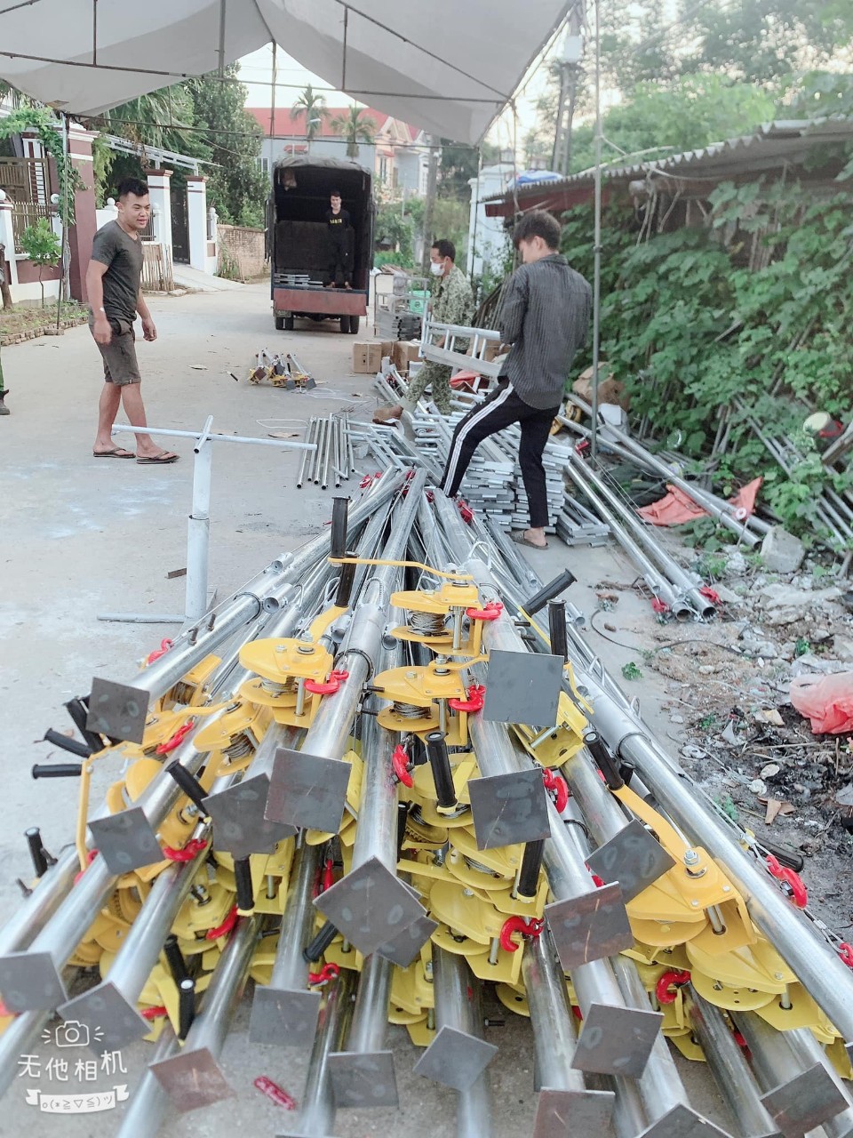 Tời tự hãm, tời mã 1200lbs, tời nâng rạp, tời kéo gỗ, tời quay tay