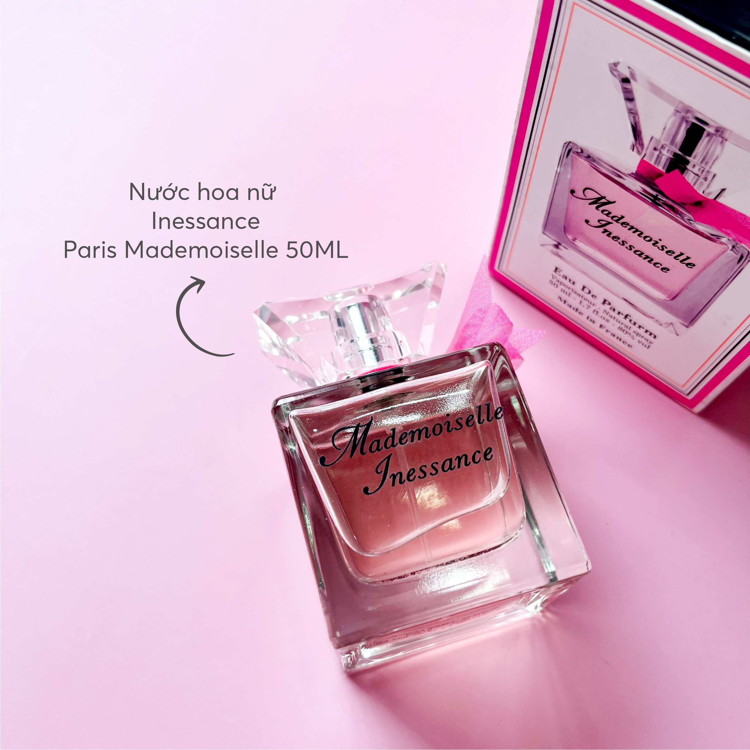 Nước hoa nữ Inessance Paris Mademoiselle 50ML