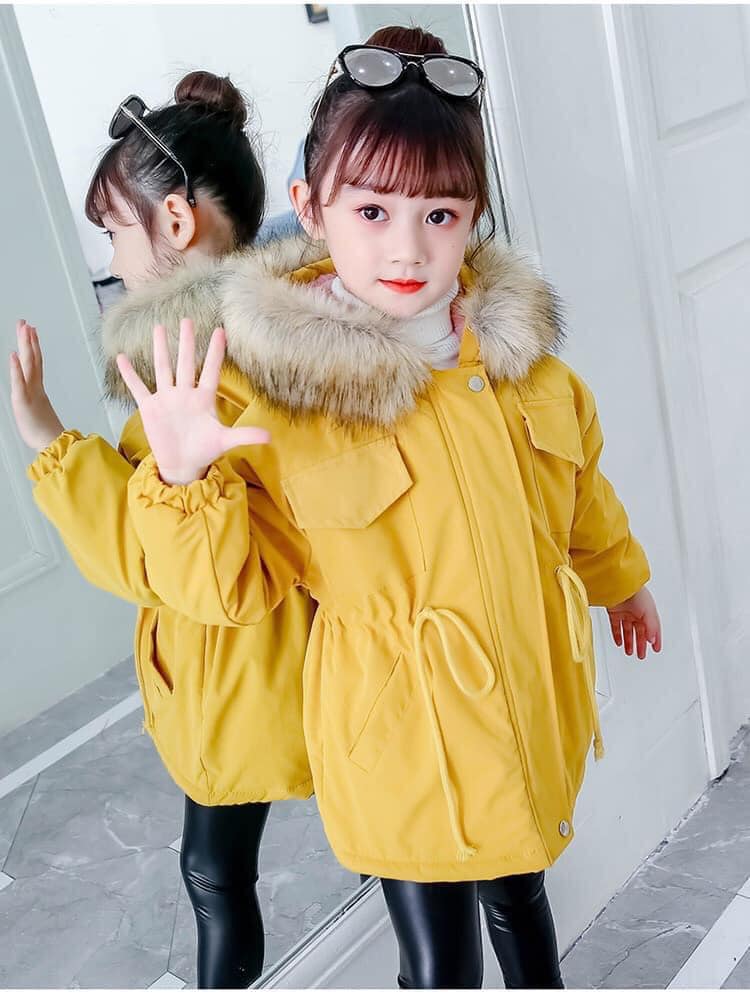 ❤️❤️ áo parka bé gái gom saleeee