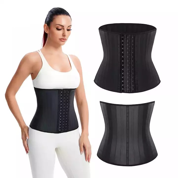 Đai nịt bụng latex corset chuẩn 25 xương chính hãng giảm mỡ bụng siêu tốc, định hình eo thon gọn