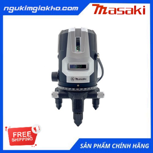 Máy cân mực bắn cốt laser masaki 5 tia xanh - msk 334 có remote điều khiển
