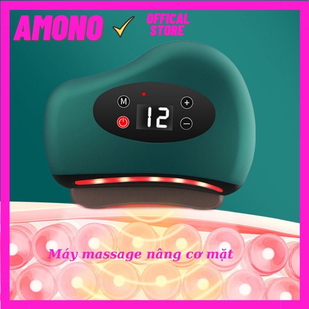 Máy massage cầm tay đa năng, massage mini toàn thân amomo