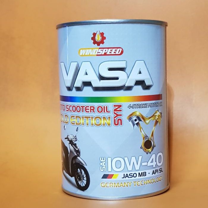 -nhớt xe tay ga- nhớt tay ga vasa 4t scooter 10w40 jaso mb 800ml, nhớt xe tay ga vasa 10w40 dầu nhớt xe tay ga