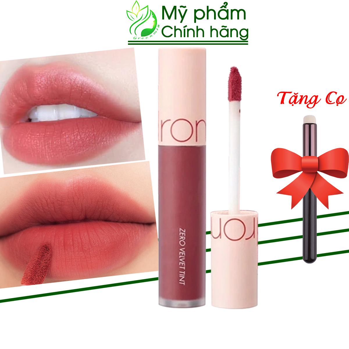 Son Romand Kem Lì Zero Velvet Tint Màu 16 Burny Nude Hồng Đất lạnh Cổ Điển 5ML [CAM KẾT CHÍNH HÃNG] ️