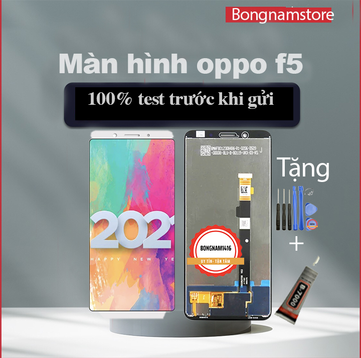 Màn hình oppo f5 / a73 / a73s tặng kèm keo dán và bộ sửa