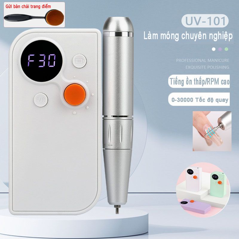Máy mài móng tay điện UV101 chính hãng 30000rpm - Máy mài móng tay cầm tay chuyên dụng cho ngành công nghiệp móng tay,