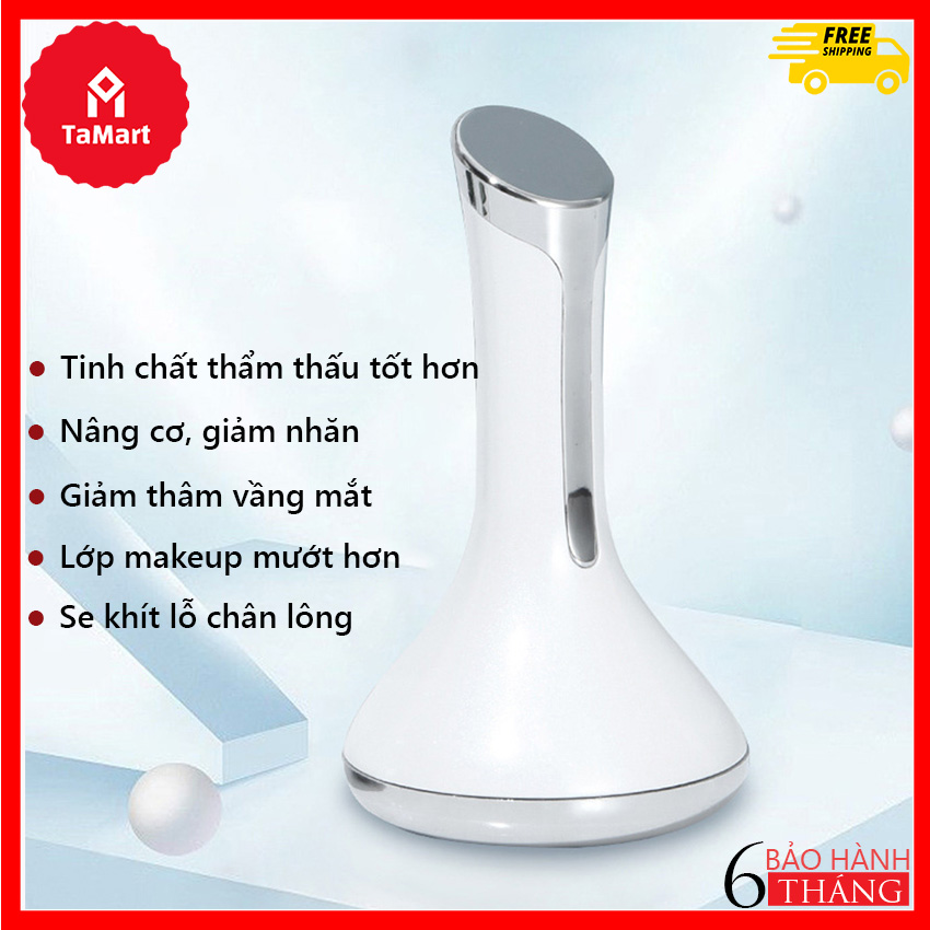 Thanh Lăn Đá Lạnh Đa Năng Giúp Đẩy Tinh Chất Dưỡng Da, Massage Nâng Cơ Trẻ Hóa Da, Giảm Thâm Vùng Mắt, Se Khít Lỗ Chân Lông. Thanh Lăn Đá Tuyết Bằng Kim Loại Cao Cấp, Thiết Kế Nhỏ Xinh. BH 6 Tháng Bởi TaMart