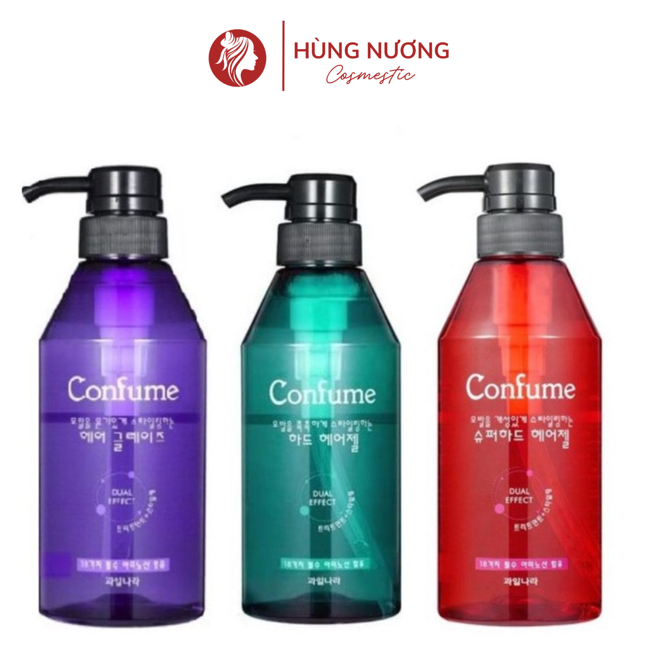 Gel Giữ Nếp Tóc Xoăn Confume Hair Welcos giữ nếp tóc mềm tạo kiểu giúp giữ lọn cho tóc uốn, tóc xoăn