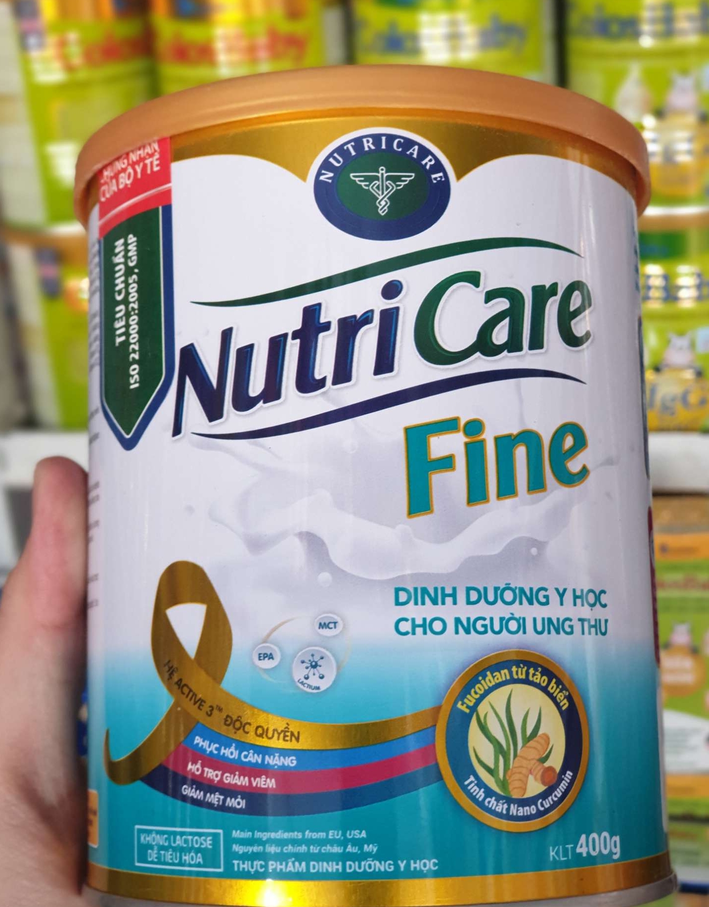 Sữa NutriCare Fine cho Bệnh nhân Ung Thư 400g