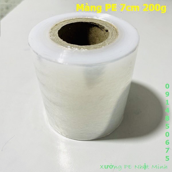 Màng pe quấn 7cm 200g