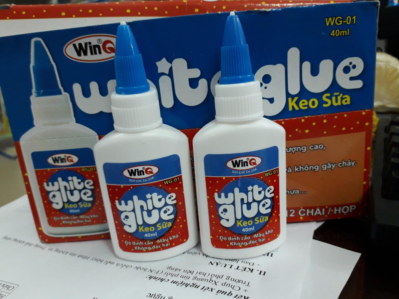 3 hộp keo sữa white glue loại 40ml