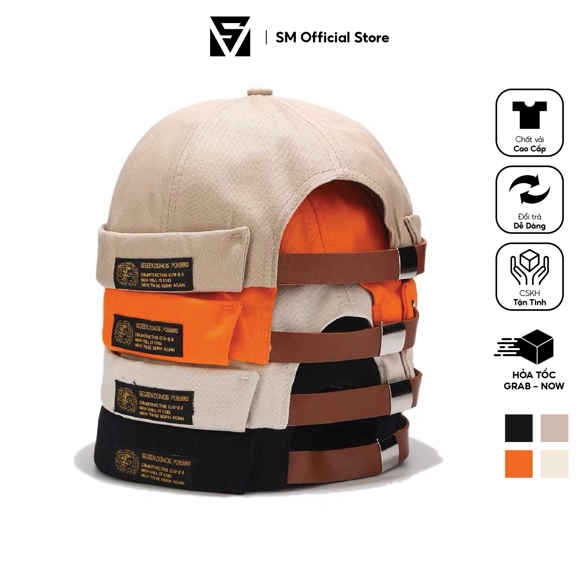 Mũ Nón Miki Kiểu Thủy Thủ Không Vành Miki Hat GEGEEN DOMOG 3