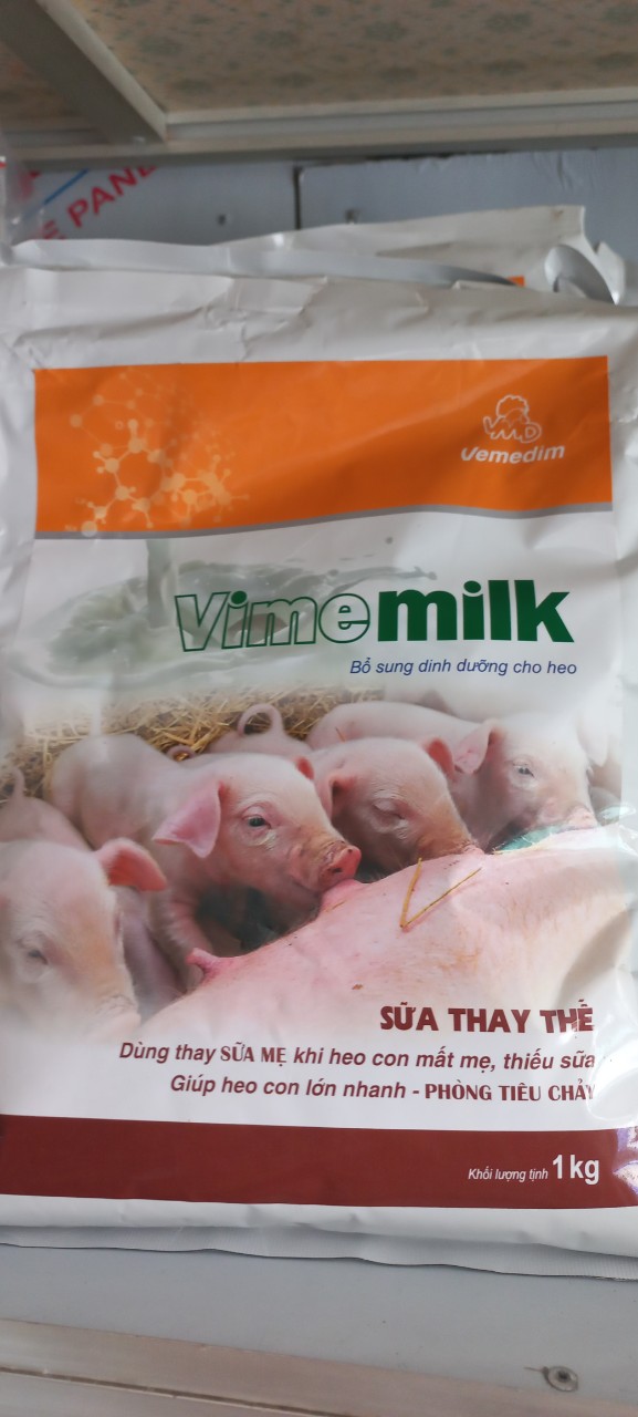 VIME- MILK SỮA THAY THẾ HEO CON, VEMEDIM 1KG