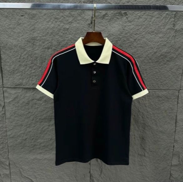 Áo thun nam có cổ polo nam tay ngắn phối họa tiết chất cotton 4 chiều mềm mịn thấm hút mồ hôi mẫu mới_NGOCBICH95