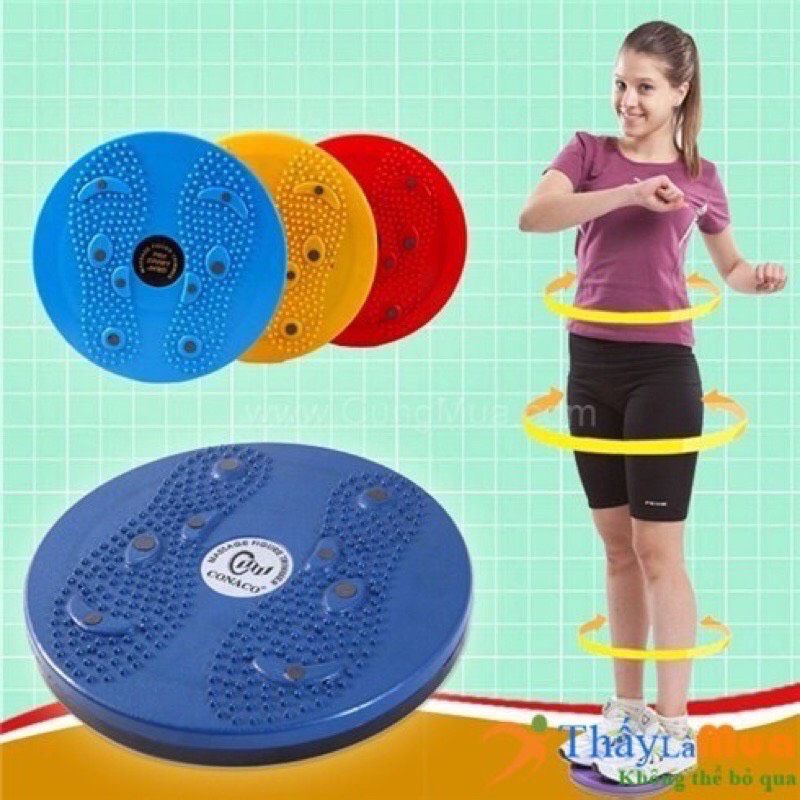 Đĩa xoay eo, bàn xoay eo tập thể dục 360 độ giúp giảm mỡ bụng ,eo thon,cơ bụng săn chắc- quyensports
